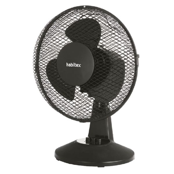 VENTILADOR SOBREMESA S23 NEGRO HABITEX